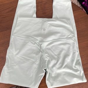 Lululemon powder blue double lined leggings